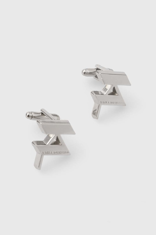 Manžetové knoflíčky Karl Lagerfeld Dárkový box stříbrná 220M3991