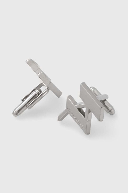 Manžetové knoflíčky Karl Lagerfeld 220M3991 stříbrná AA00
