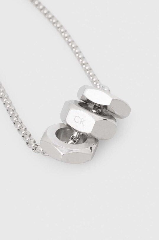 Akcesoria Calvin Klein naszyjnik 35000258 srebrny