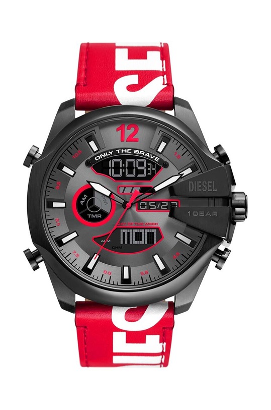 Diesel zegarek czerwony DZ4647