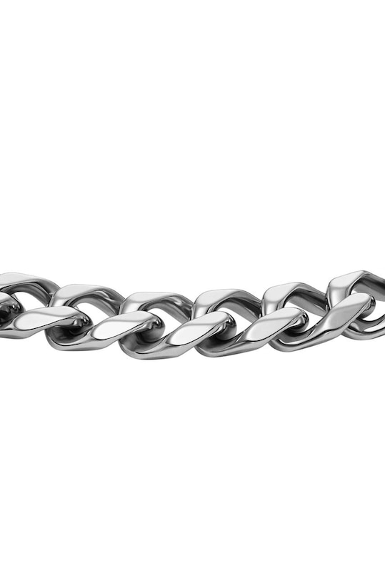 Fossil bratara JF04615040 argintiu AA00