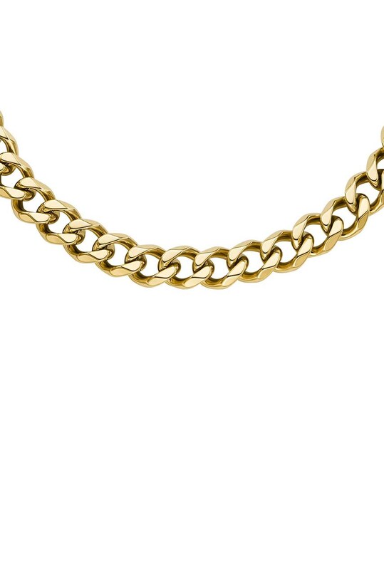 Κολιέ Fossil JF04612710 χρυσαφί AA00