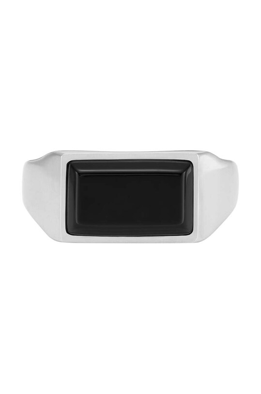 Prsten Fossil prirodni kamen srebrna JF04603040
