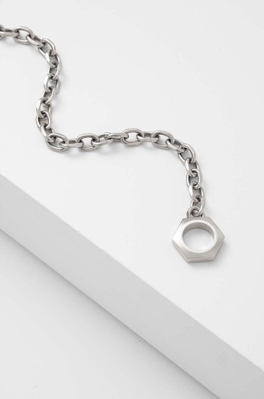 Armani Exchange bratara AXG0103040 argintiu AA00