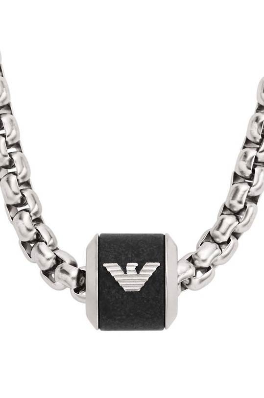 Emporio Armani naszyjnik EGS2910040 srebrny AA00