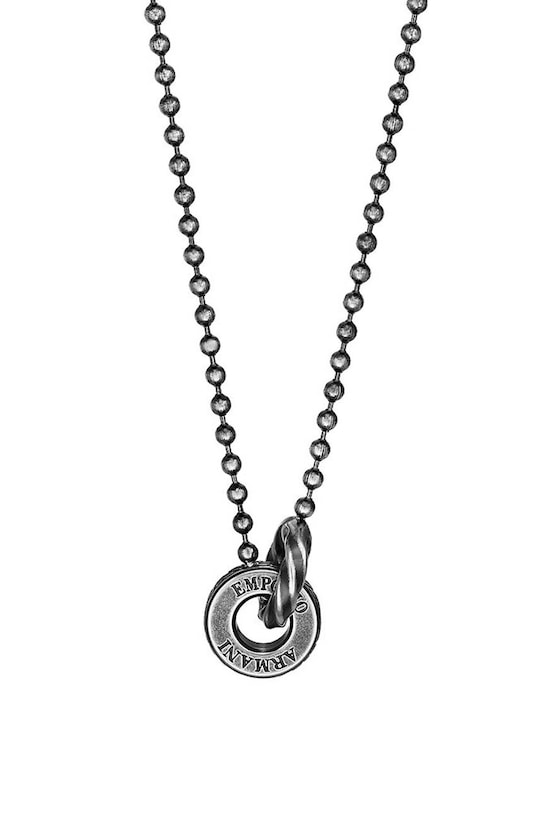 Emporio Armani naszyjnik EGS3027040 srebrny AA00