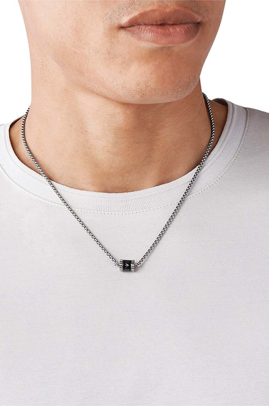 Akcesoria Emporio Armani naszyjnik EGS2844040 srebrny