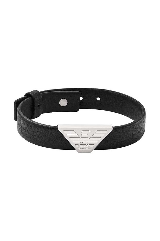 Emporio Armani bransoletka czarny EGS2985040