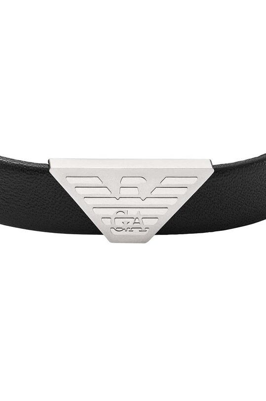 Emporio Armani bransoletka EGS2985040 czarny AA00