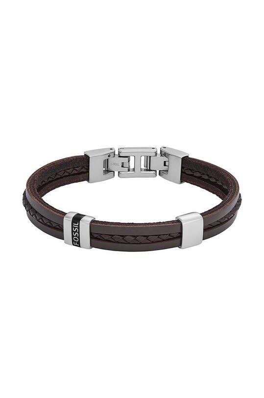 Браслет Fossil Gift Box коричневий JF04133040