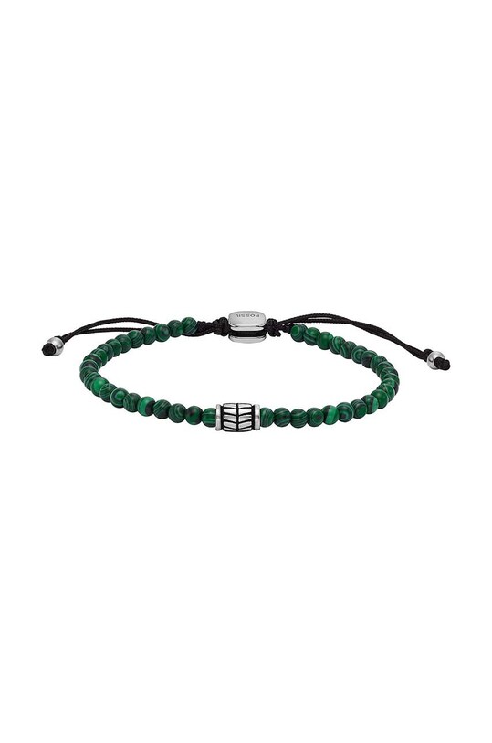 Fossil brățară cu pietre naturale piatră naturală verde JF04415040