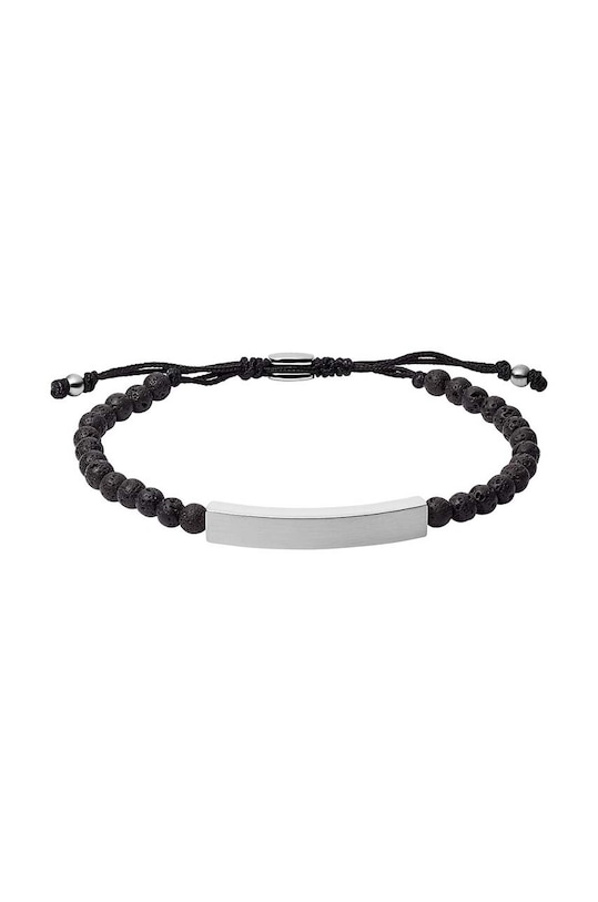 Fossil bratara piatră naturală negru JF03247040