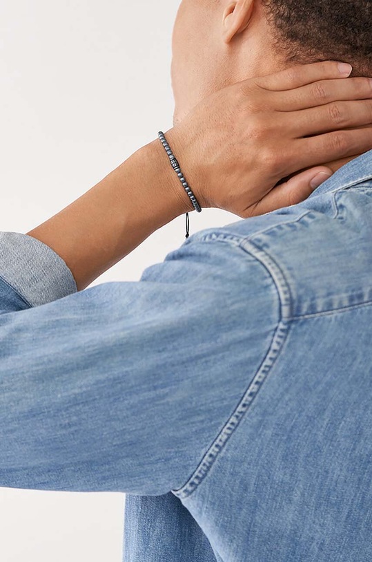 Fossil bransoletka JF04416793 szary