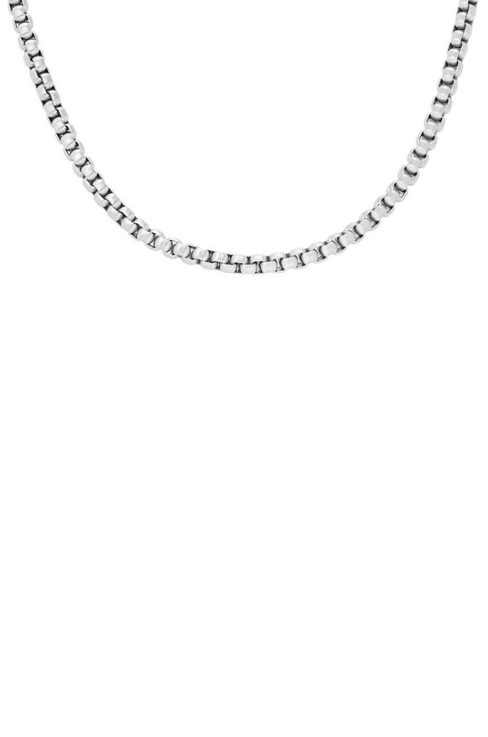 Fossil colier JF04505040 argintiu AA00