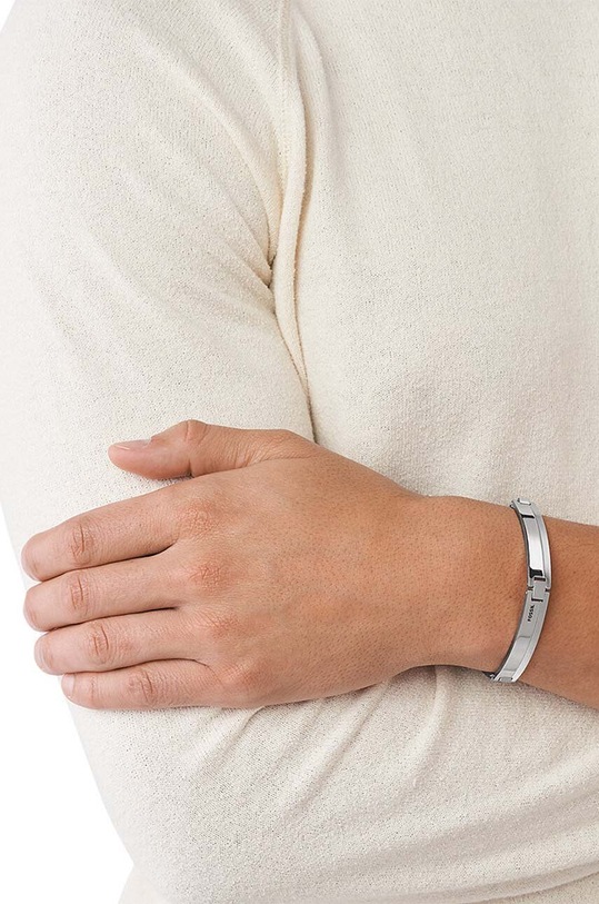 Akcesoria Fossil bransoletka JF03995040 srebrny