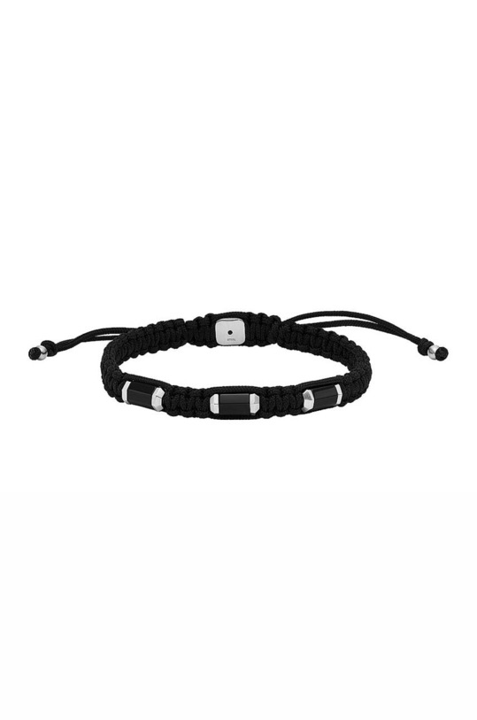 Fossil bratara piatră naturală negru JF04485040