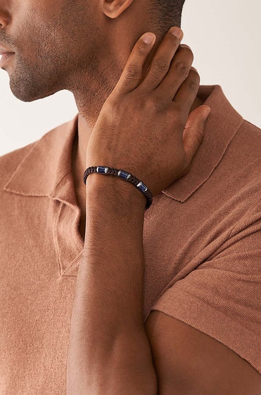 Fossil bratara JF04470040 maro