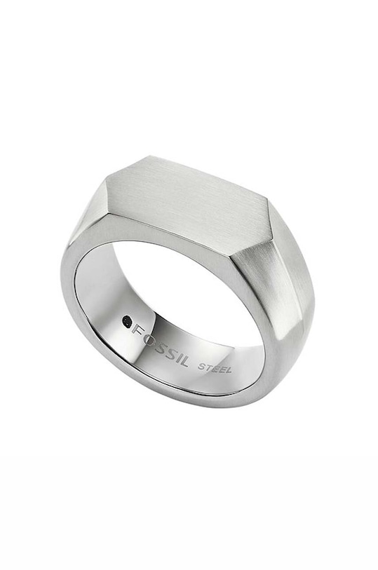 Doplňky Prstýnek Fossil JF04560040 stříbrná