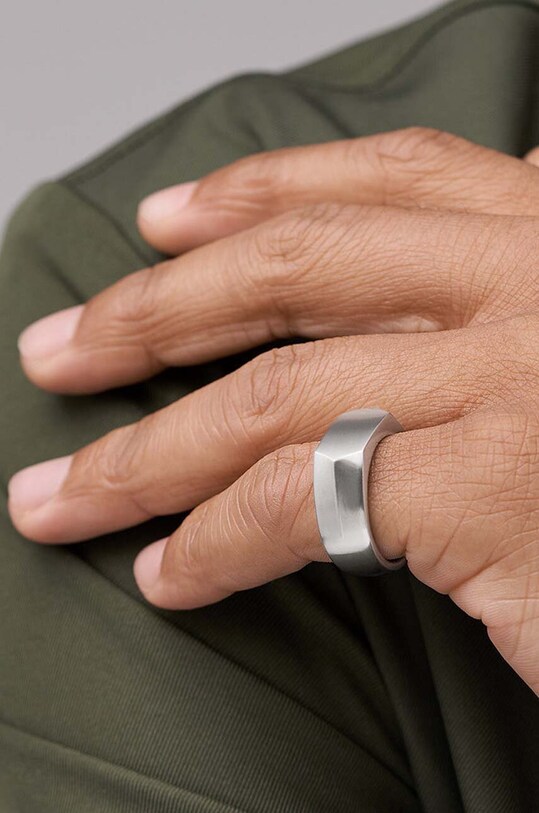 Prstýnek Fossil JF04560040 stříbrná