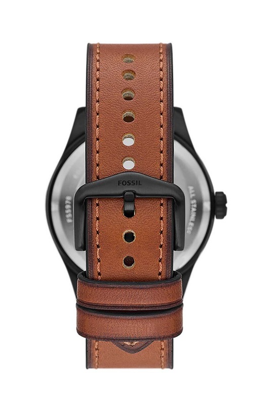 Akcesoria Fossil zegarek FS5978 brązowy