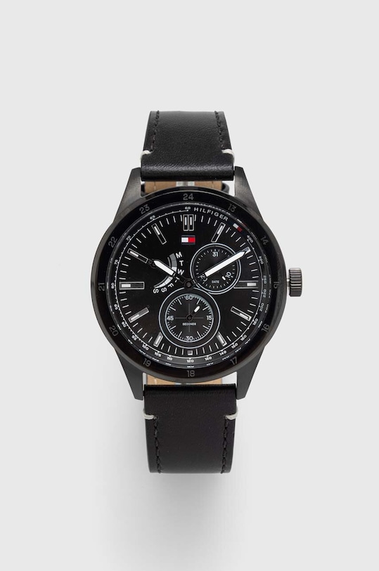 Tommy Hilfiger zegarek czarny 1791638