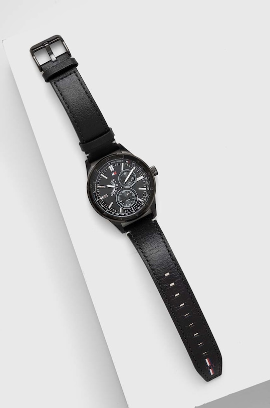 Tommy Hilfiger zegarek 1791638 czarny AA00