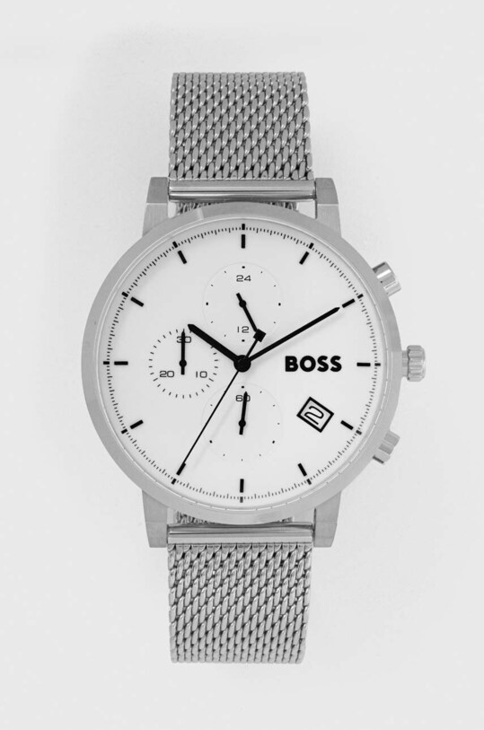 BOSS zegarek srebrny 1513933