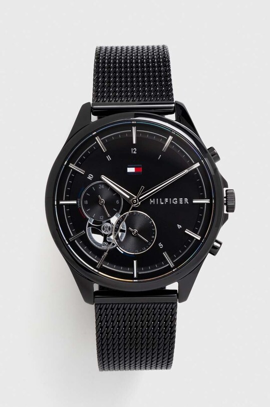 Годинник Tommy Hilfiger чорний 1782485
