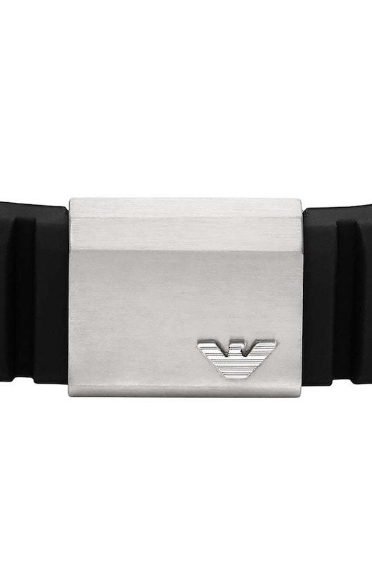 Emporio Armani bratara EGS3079040 negru AA00