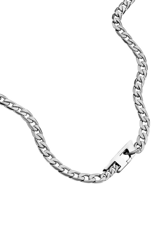 Diesel naszyjnik Gift Box srebrny DX1497040