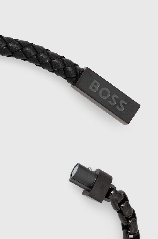 BOSS bransoletka 1580150M czarny AA00