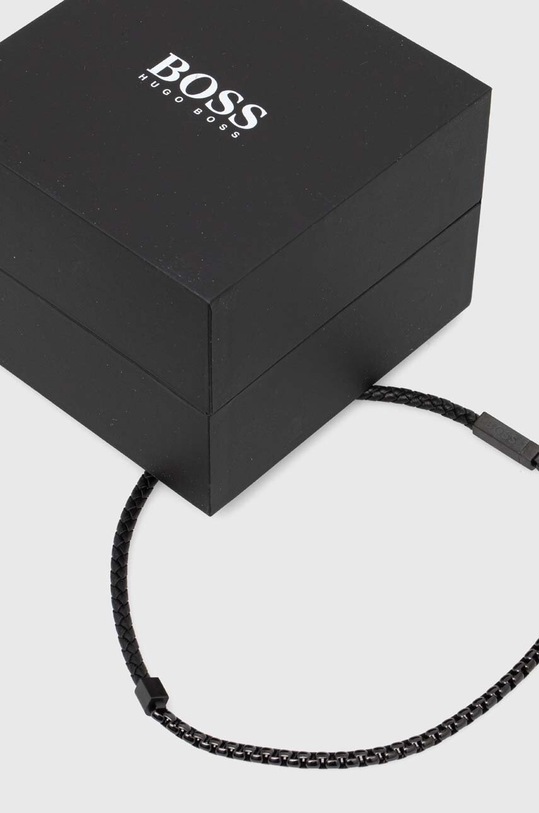 Akcesoria BOSS bransoletka 1580150M czarny