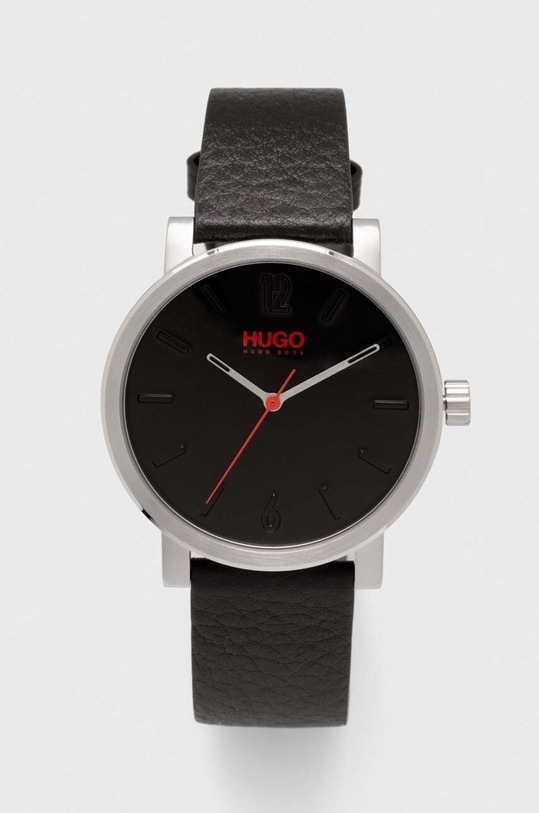 HUGO zegarek czarny 1530115