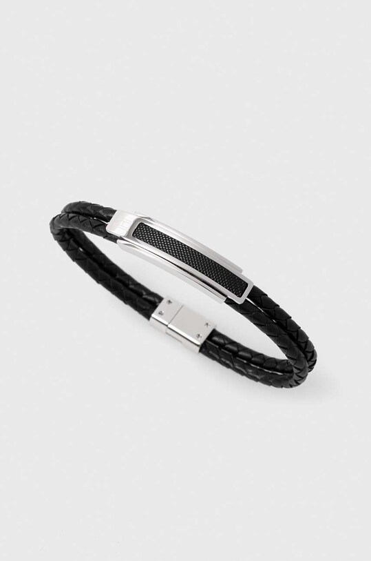 Tommy Hilfiger bransoletka skórzana Gift Box czarny 2790357