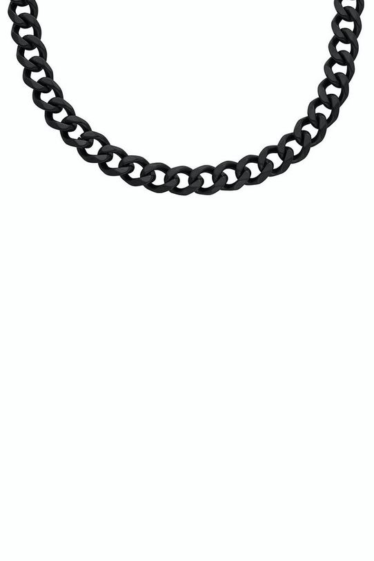 Κολιέ Fossil JF04613001 μαύρο AA00