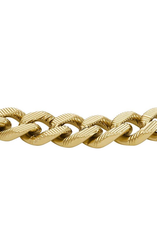 Fossil bransoletka JF04698710 złoty AA00