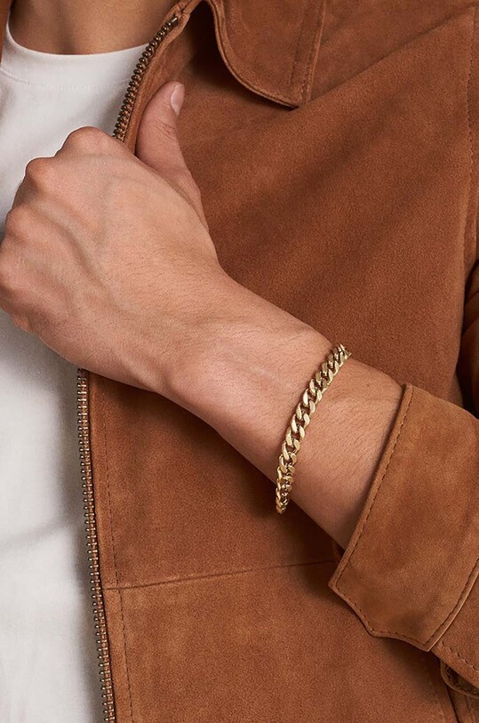 Fossil bransoletka JF04698710 złoty