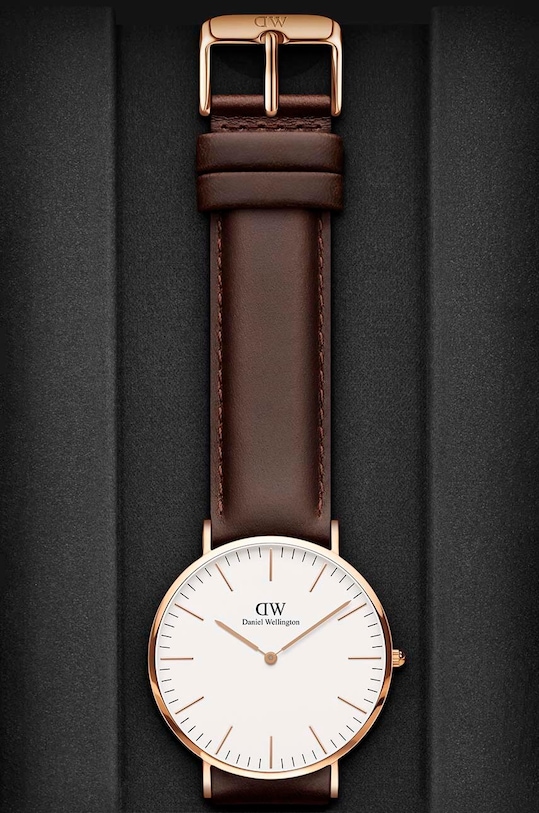 Daniel Wellington zegarek DW00100009 DW00100009 brązowy AA00