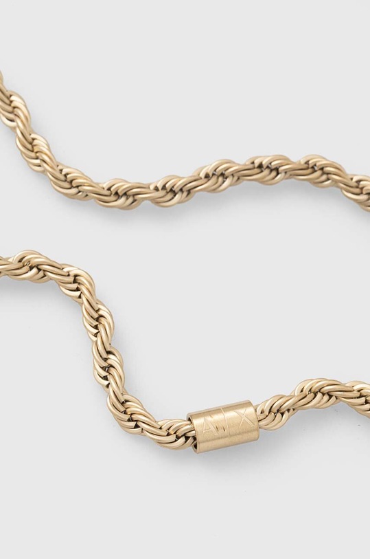 Akcesoria Armani Exchange naszyjnik AXG0126710 złoty