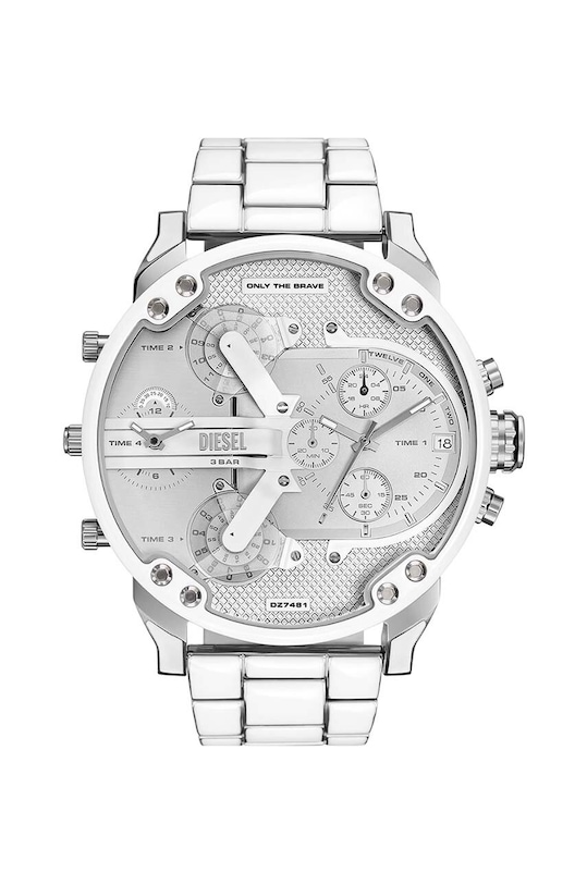 Diesel zegarek biały DZ7481
