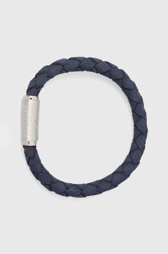 Kožna narukvica Tommy Hilfiger mornarsko plava 2790480