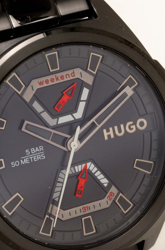 HUGO zegarek 1530244 czarny AA00