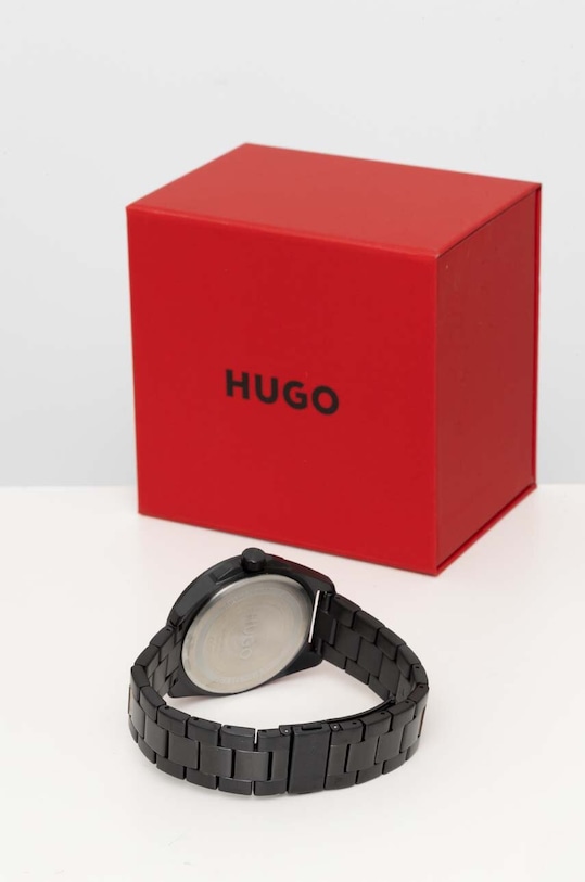 Akcesoria HUGO zegarek 1530244 czarny