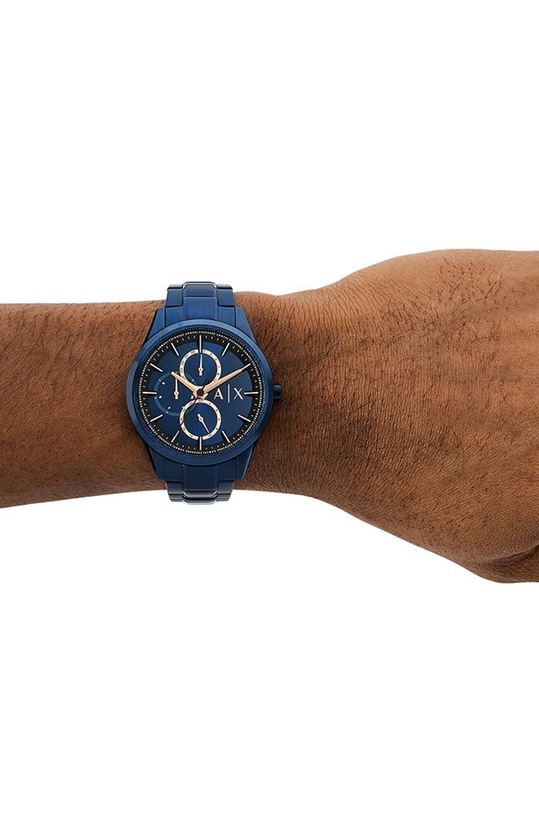 Armani Exchange zegarek AX1881 granatowy