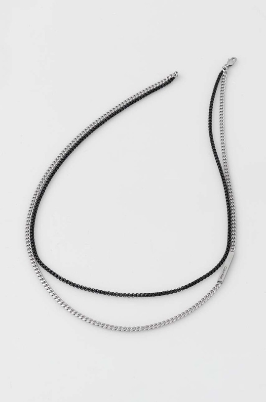 Ogrlica Calvin Klein srebrna 35000565