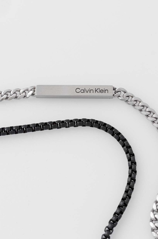 Dodaci Ogrlica Calvin Klein 35000565 srebrna