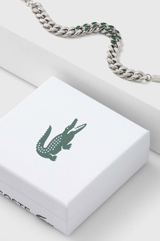 Lacoste bransoletka 2040309 srebrny AA00