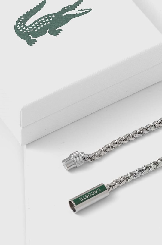 Lacoste bransoletka 2040337 srebrny AA00