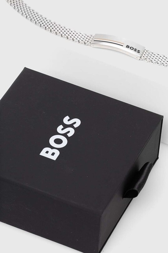 BOSS bratara 1580611 argintiu AA00