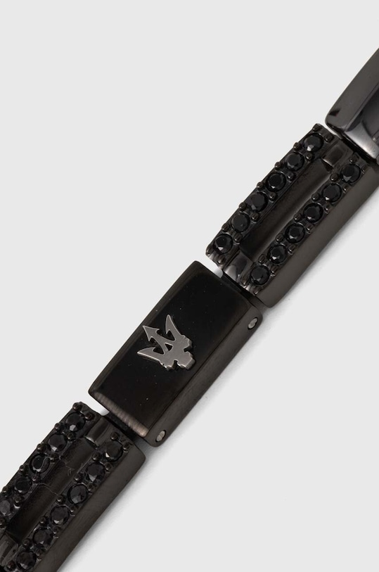 Akcesoria Maserati bransoletka JM223ATZ21 czarny